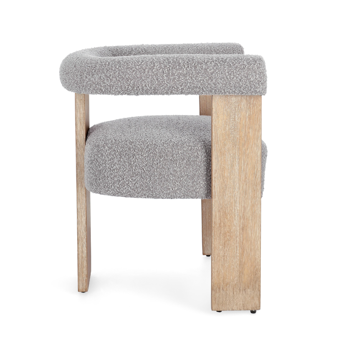 BT LORA Grey, Fa design Upholstered indoor chair